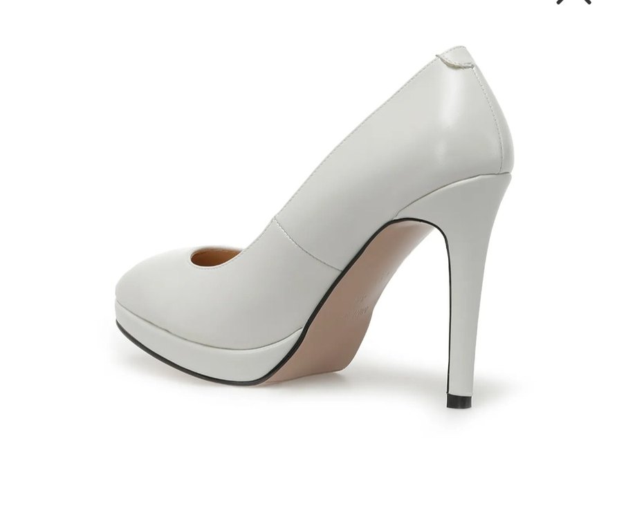 Nine West Beyaz  Stiletto - Görsel 5