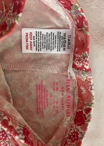 Kız Çocuk Renkli Çiçekli Bohem Tayt - Görsel 2