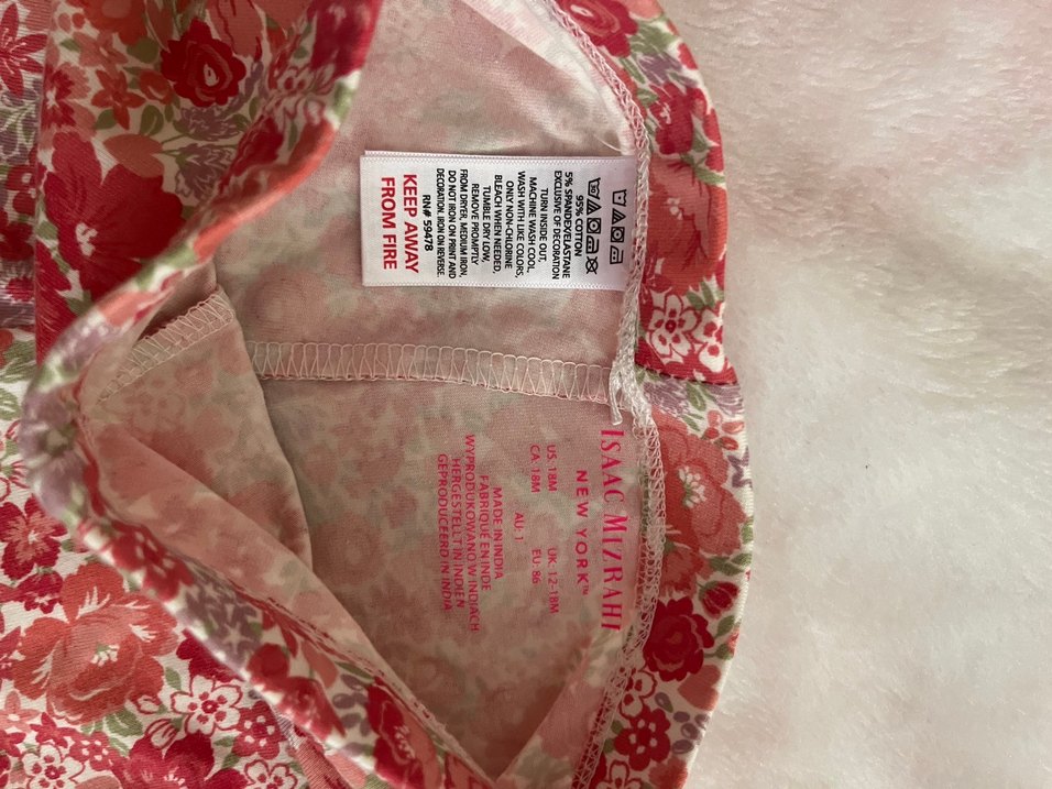 Kız Çocuk Renkli Çiçekli Bohem Tayt - Görsel 2