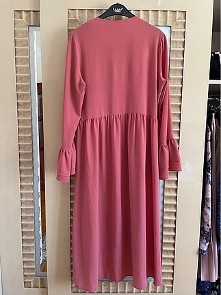 xl Beden pembe Renk Pembe şifon tunik