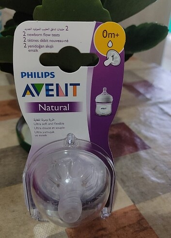 Philips Avent Natural 0+ 1 Delikli Biberon Ucu 