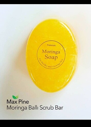 Moringa Ballı Scrub Bar sabun