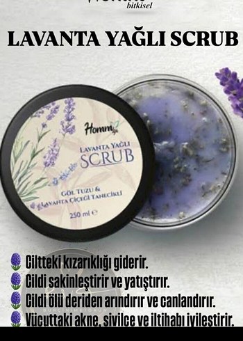 Lavanta Özlü Peeling ve Vücut Kremi - Görsel 2