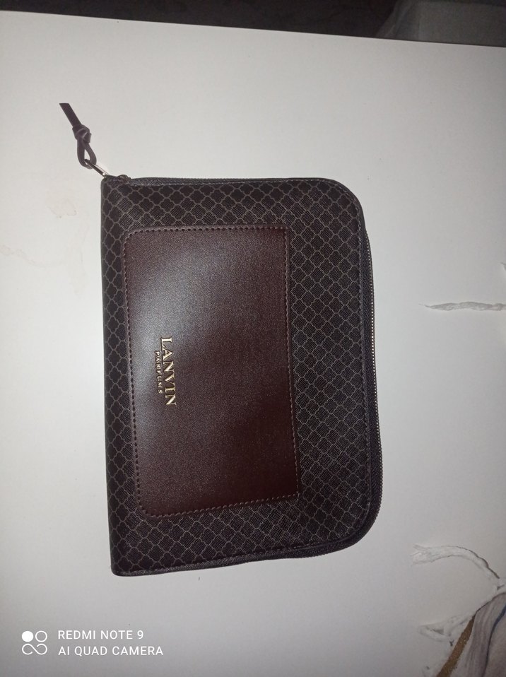 Kahverengi Baskılı Erkek Cüzdanı - Görsel 4