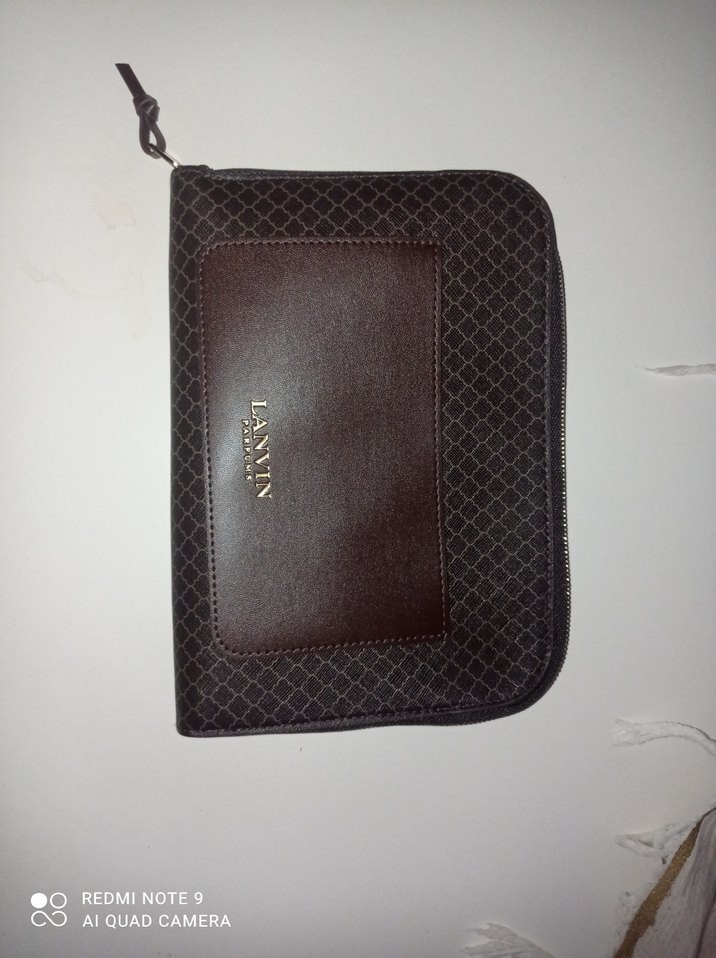 Kahverengi Baskılı Erkek Cüzdanı - Görsel 5