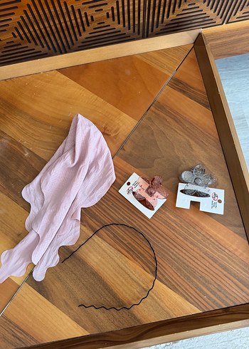 Eklips Pembe Mini Saç Aksesuarları Seti