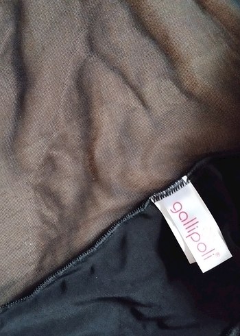 Siyah Deri Bustiyer - Görsel 6