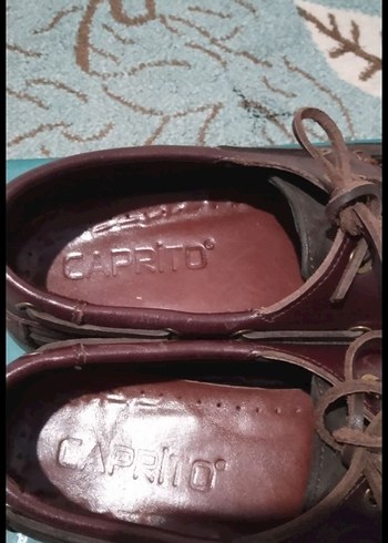 Kahverengi Süet Deri Erkek Çocuk Günlük Ayakkabısı - Görsel 2