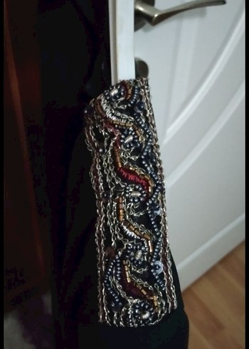 Kadın zümrüt yeşil Uzun Kollu Tulum - Görsel 3