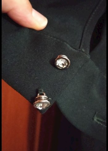 Kadın zümrüt yeşil Uzun Kollu Tulum - Görsel 7