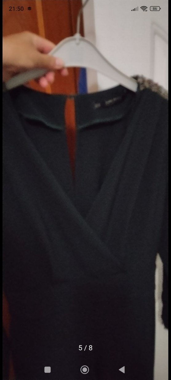 Kadın zümrüt yeşil Uzun Kollu Tulum - Görsel 5