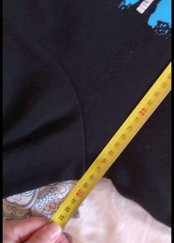 çocuk Siyah Baskılı Uzun Kollu Sweatshirt - Görsel 6