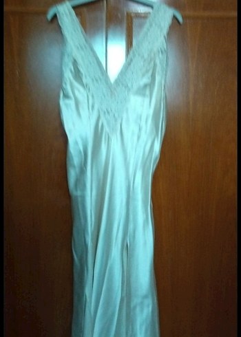 saten Uzun Kadın Sabahlık gecelik - Görsel 6