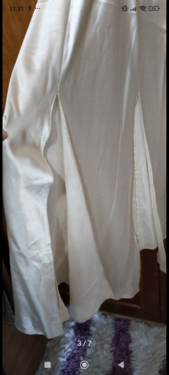 saten Uzun Kadın Sabahlık gecelik - Görsel 3