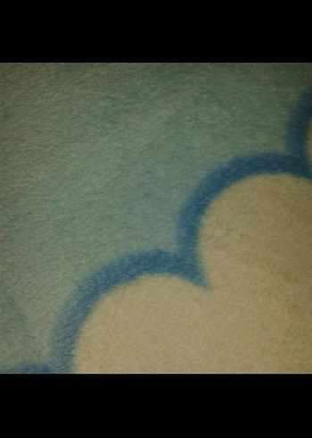 Mavi Pastel Desenli Çocuk Battaniyesi - Görsel 3