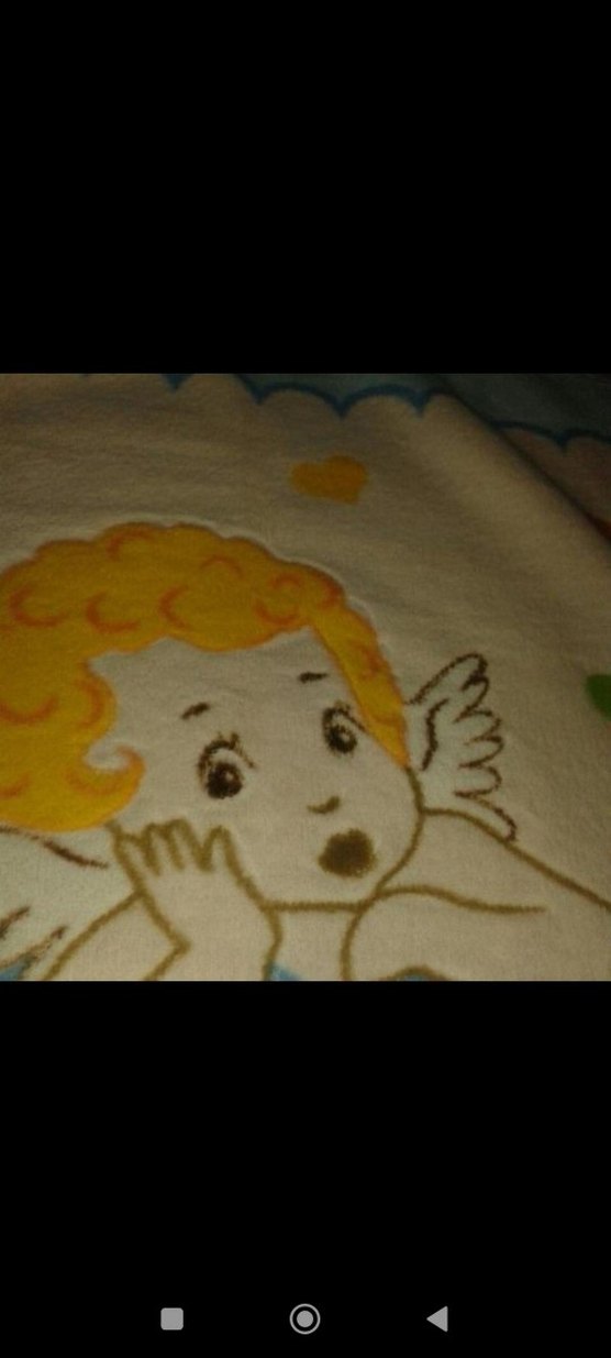 Mavi Pastel Desenli Çocuk Battaniyesi - Görsel 2