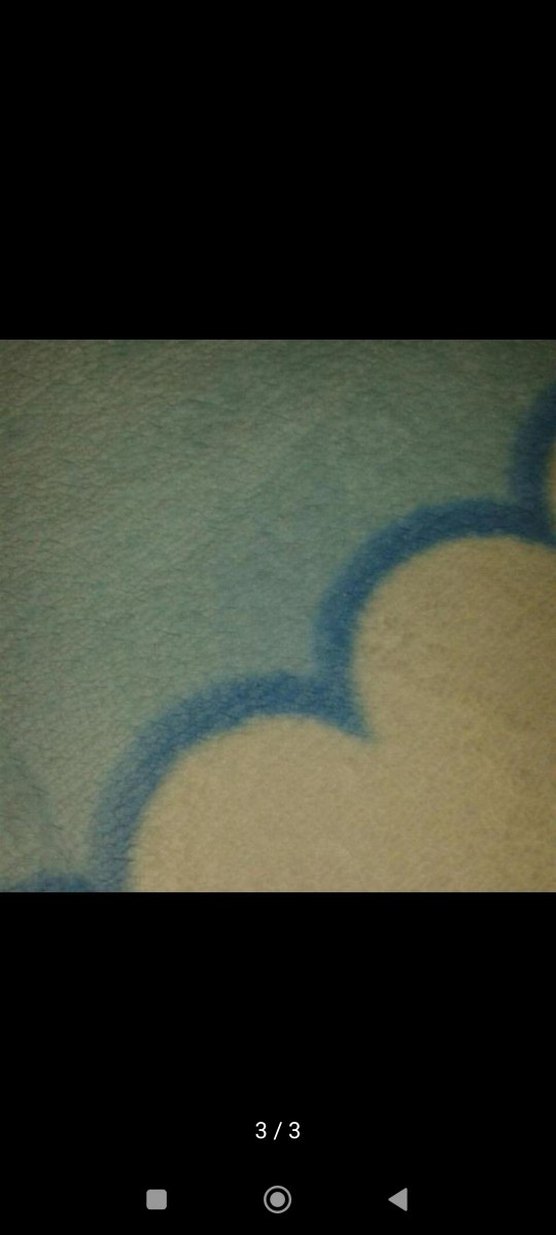 Mavi Pastel Desenli Çocuk Battaniyesi - Görsel 3