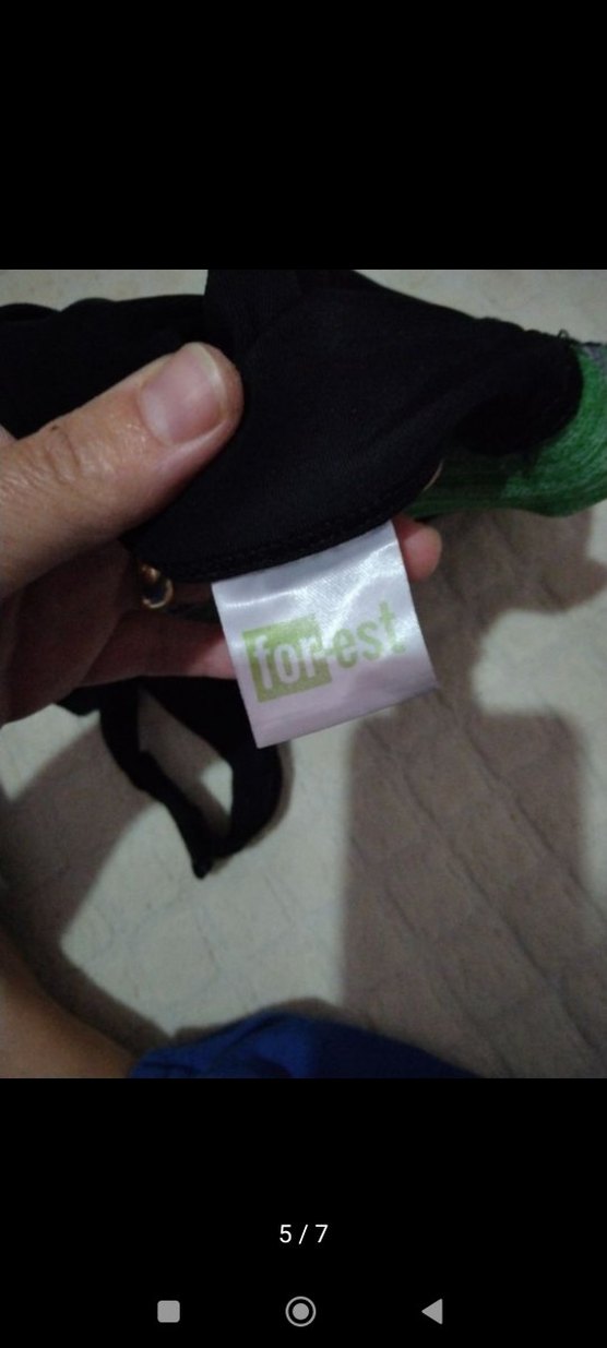 Yeşil Baskılı Kısa Spor Sütyeni - Görsel 5