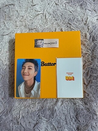 BTS BUTTER ALBUM CREAM VERSION RM PC VE MC