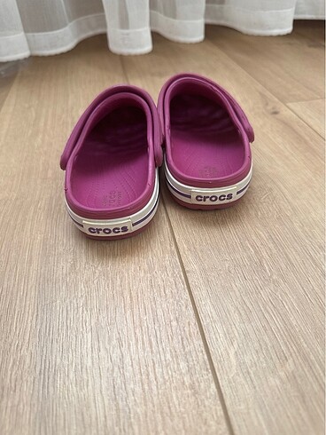 23 Beden mor Renk Crocs çocuk terlik