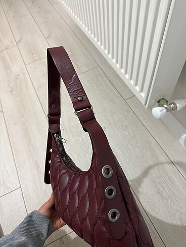 Beden bordo Renk Kadın bordo çanta