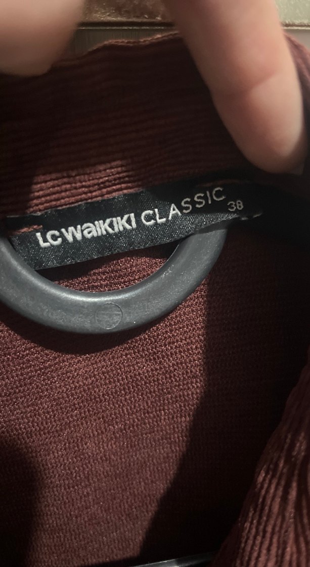 Bordo Süet Düğmeli Kadın Gömlek - Görsel 2