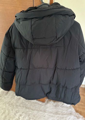 Oysho Oysho Siyah Kadın Kışlık Mont