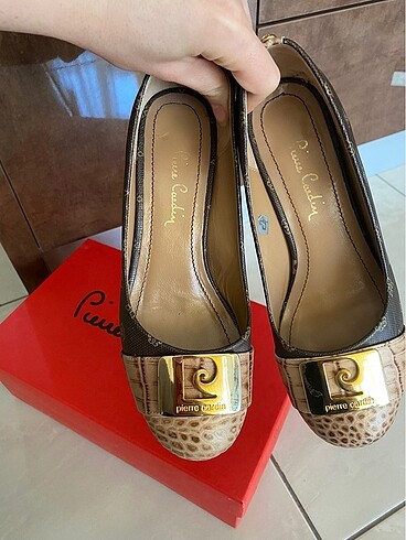 38 Beden Pierre cardin topuklu ayakkabı