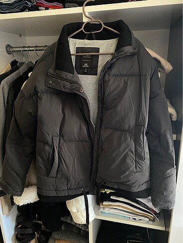Mavi oversize mont