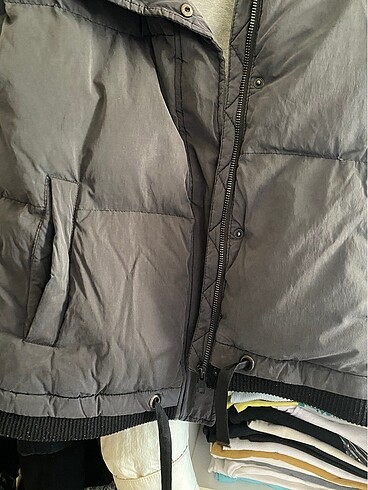 xs Beden Mavi oversize mont
