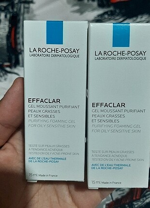 La roche posay effaclar yüz yıkama jeli