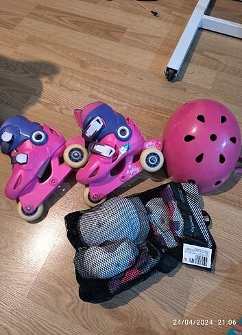 Decathlon Oxelo paten kask koruyucu