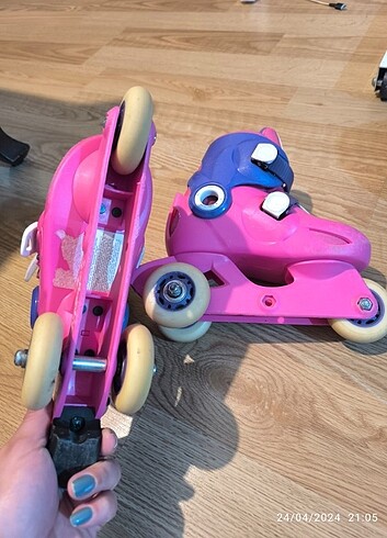  Beden pembe Renk Oxelo paten kask koruyucu