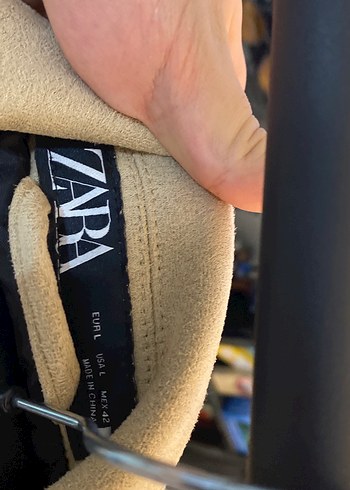 Bej Süet Düğmeli Erkek Ceket - Görsel 2