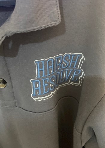 Gri Düğmeli Erkek Sweatshirt - Görsel 2