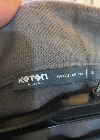 Gri Düğmeli Erkek Sweatshirt - Görsel 3