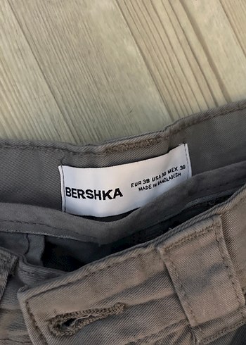 Gri Erkek Bol Kesim Kargo Pantolon - Görsel 4