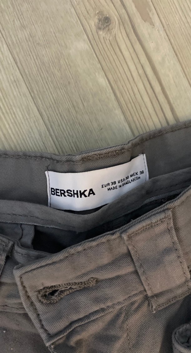 Gri Erkek Bol Kesim Kargo Pantolon - Görsel 4