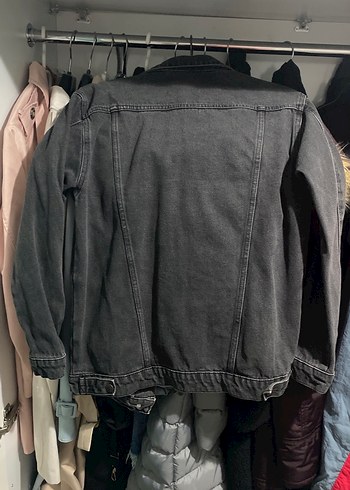 Siyah kot ceket - Görsel 3