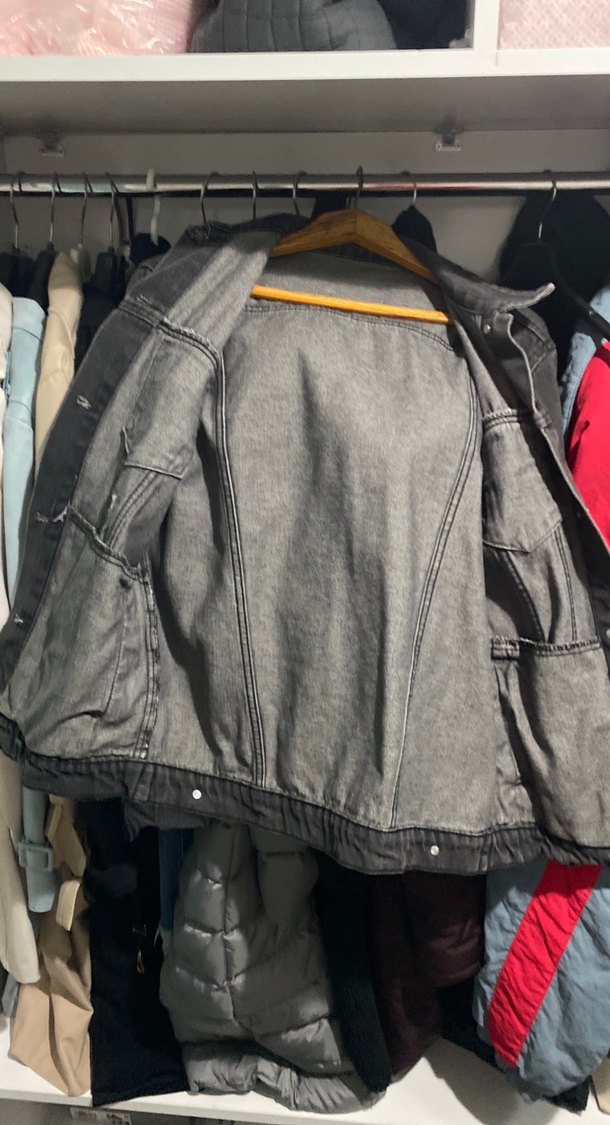 Siyah kot ceket - Görsel 2