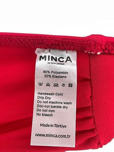 38 Beden kırmızı Renk Diğer Bikini %70 İndirimli.