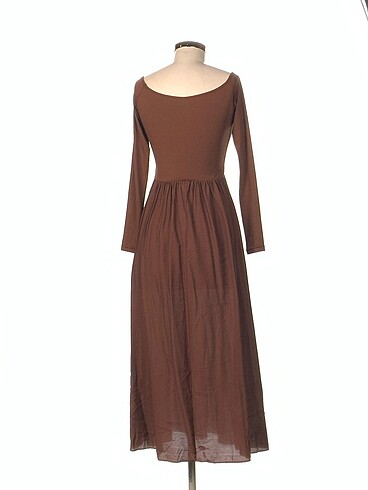 universal Beden Vintage Love Uzun Elbise %70 İndirimli.
