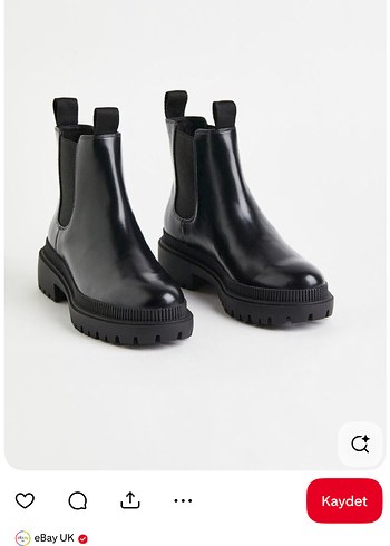H&M H&M SİYAH KADIN CHELSEA BOT