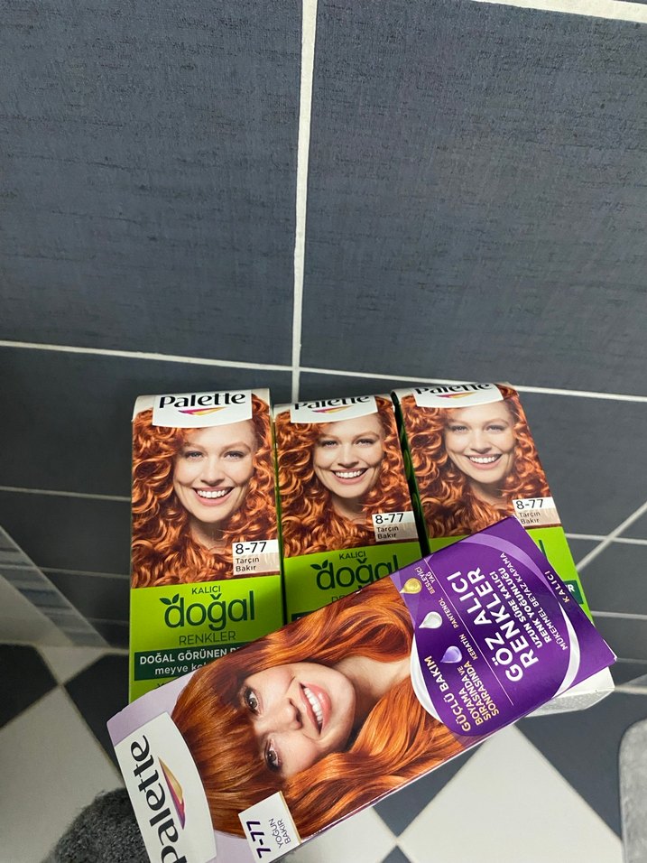 Palette Bakır saç boyası - Görsel 2