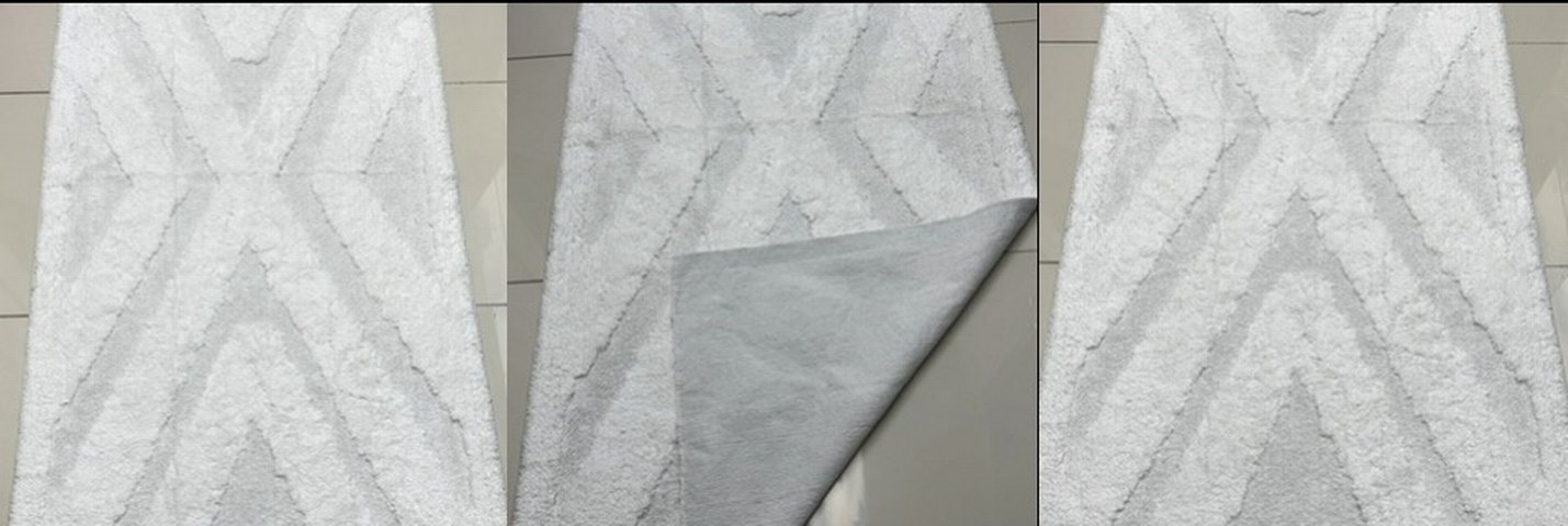 Beyaz Halı 100x200cm - Görsel 3