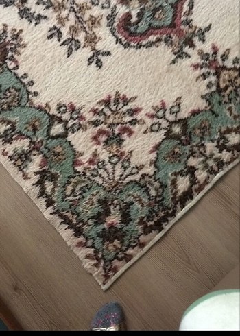 Turkuaz Desenli Isparta hali 1.27/2.10 ölçülerinde - Görsel 2