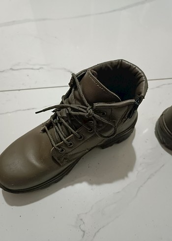 yeşil Deri Erkek Günlük Bot - Görsel 2