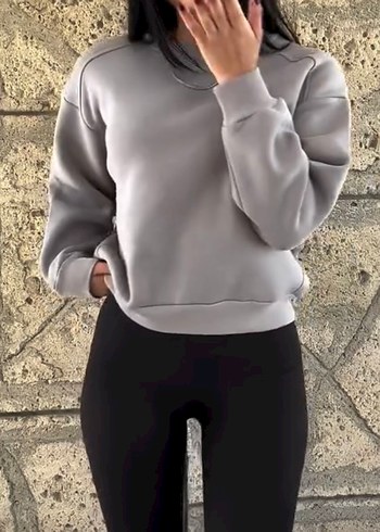 Diğer Kışlık Bisiklet Yaka Sweatshirt