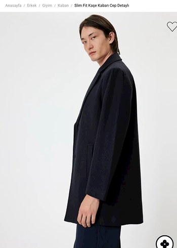 Koton Slim Fit Kaban Cep Detaylı