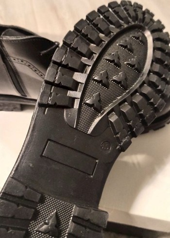 Deri Düz Siyah Erkek Ofis Botu - Görsel 3